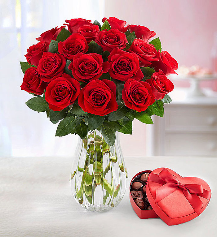 Red Roses, 18 Stems WRAPPED