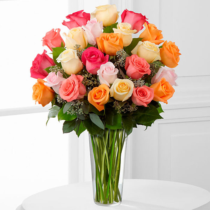 The Graceful Grandeur&trade; Rose Bouquet