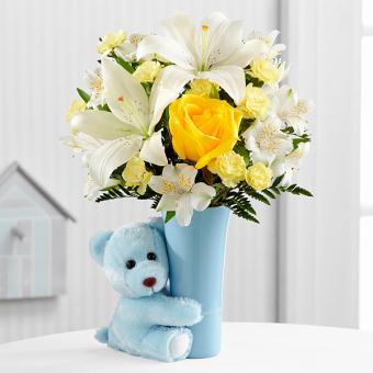 The Baby Boy Big Hug&reg; Bouquet