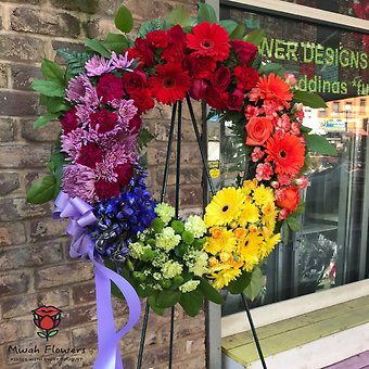 The Rainbow Wreath
