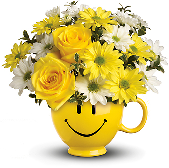 Be Happy® Bouquet with Roses