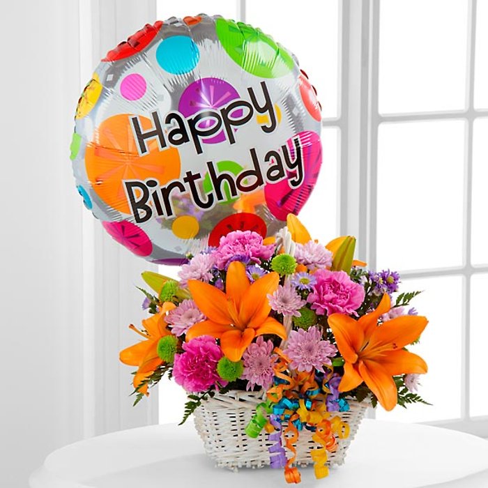 The Happy Blooms&trade; Basket