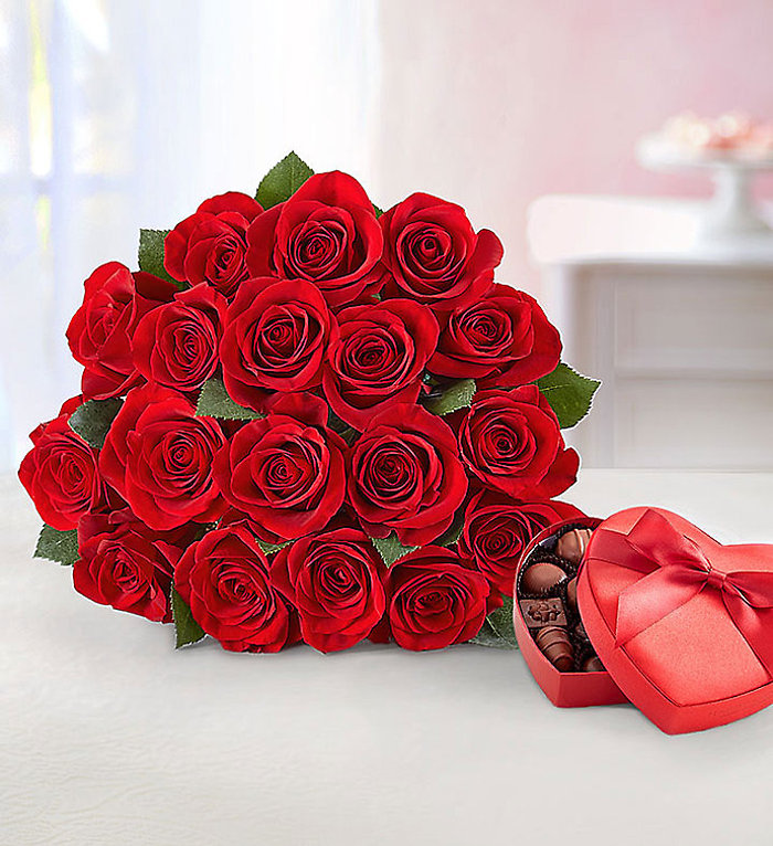 Red Roses, 18 Stems WRAPPED