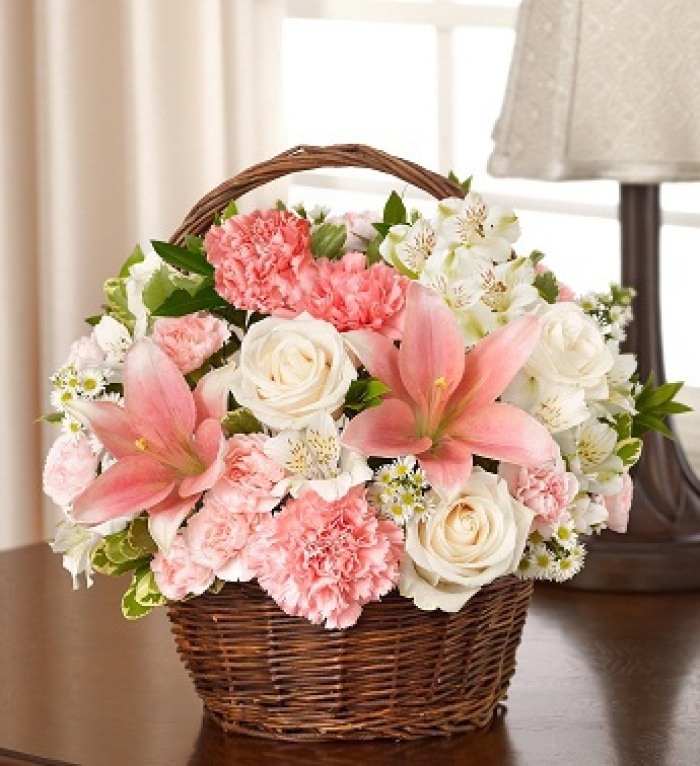 Peace, Prayers &amp; Blessings - Pink and White