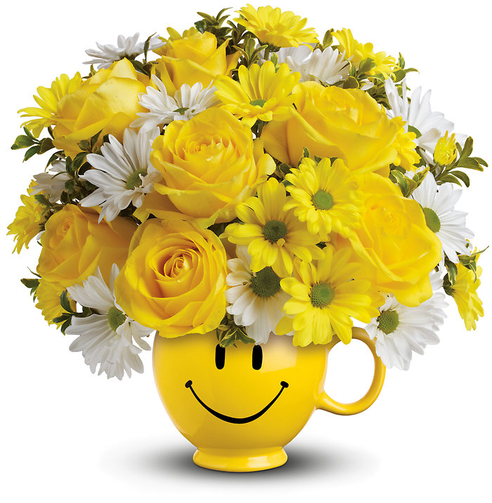 Be Happy® Bouquet with Roses
